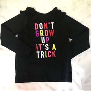 365 kids from garanimals • black crew sweatshirt 6